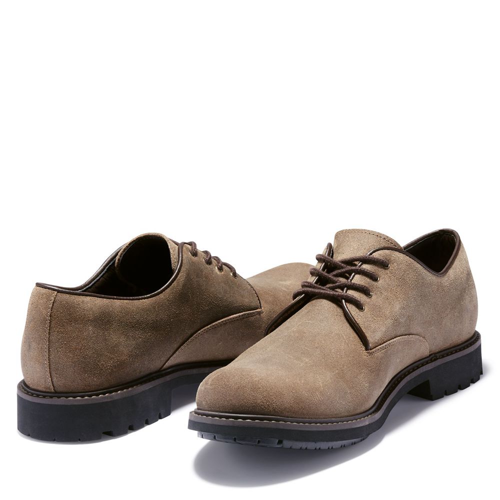 Pantofi Oxford Timberland Barbati Maro - Stormbuck Waterproof - Romania - TLWEVI976